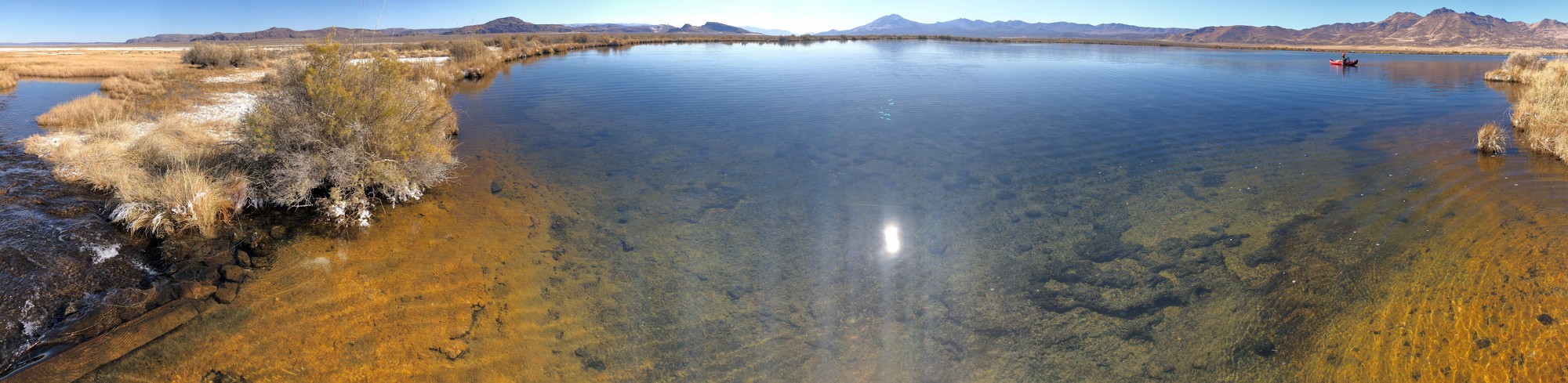 Borax Lake landscape